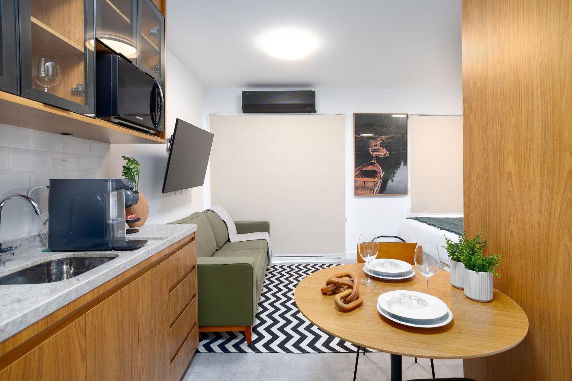 Appartement Calixt Pinheiros à São Paulo Extérieur photo